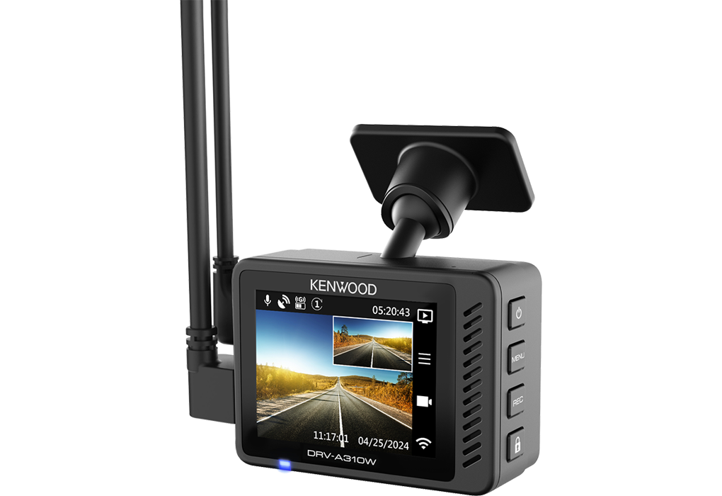 Kenwood DRV-A310W GPS Integrated Dashboard Full HD Camera