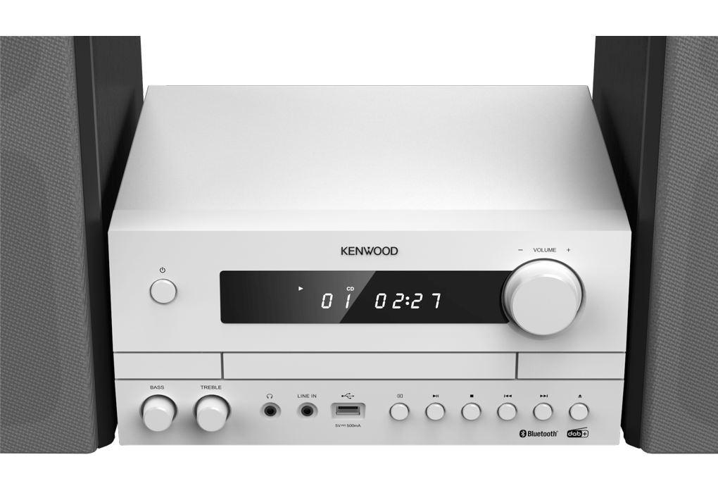 Kenwood M-822DAB-W Micro Set met speakers