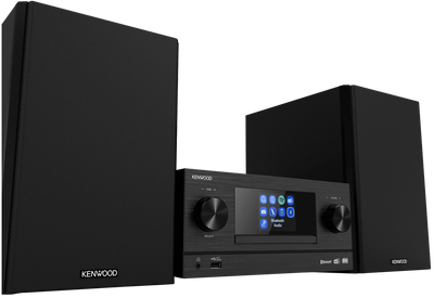 Kenwood M-9500S-B stereo microset met ingebouwde CD speler