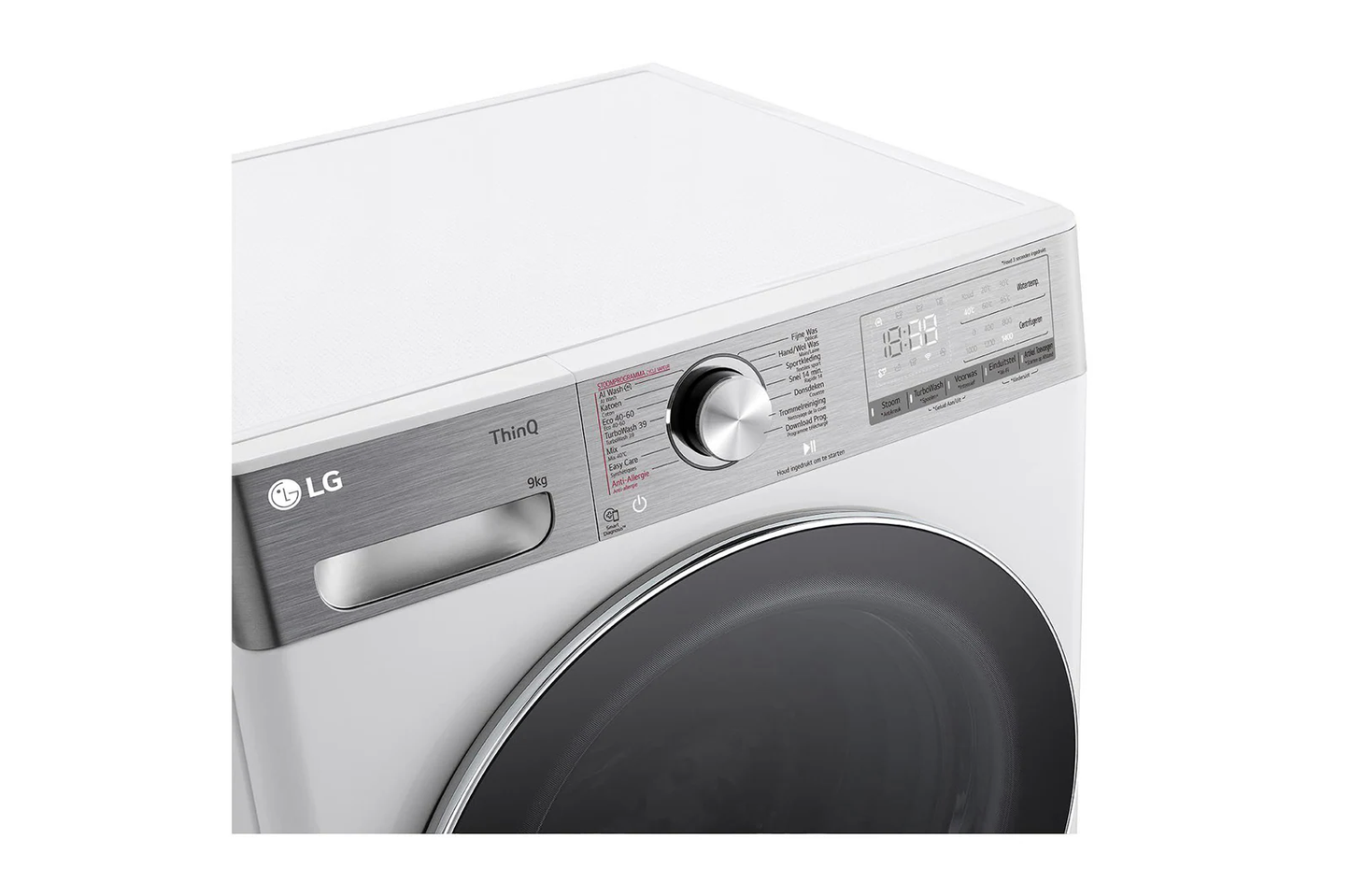 LG F4WR9009S2W topklasse wasmachine, super zuinig en steam+