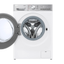 LG F4WR9009S2W topklasse wasmachine, super zuinig en steam+