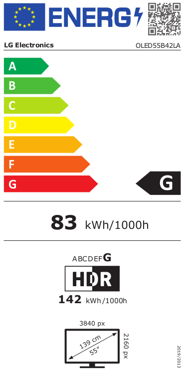 LG OLED55B42LA Smart Oled Televisie