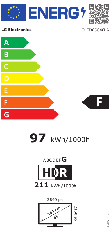 LG OLED65C46LA Smart Oled Televisie