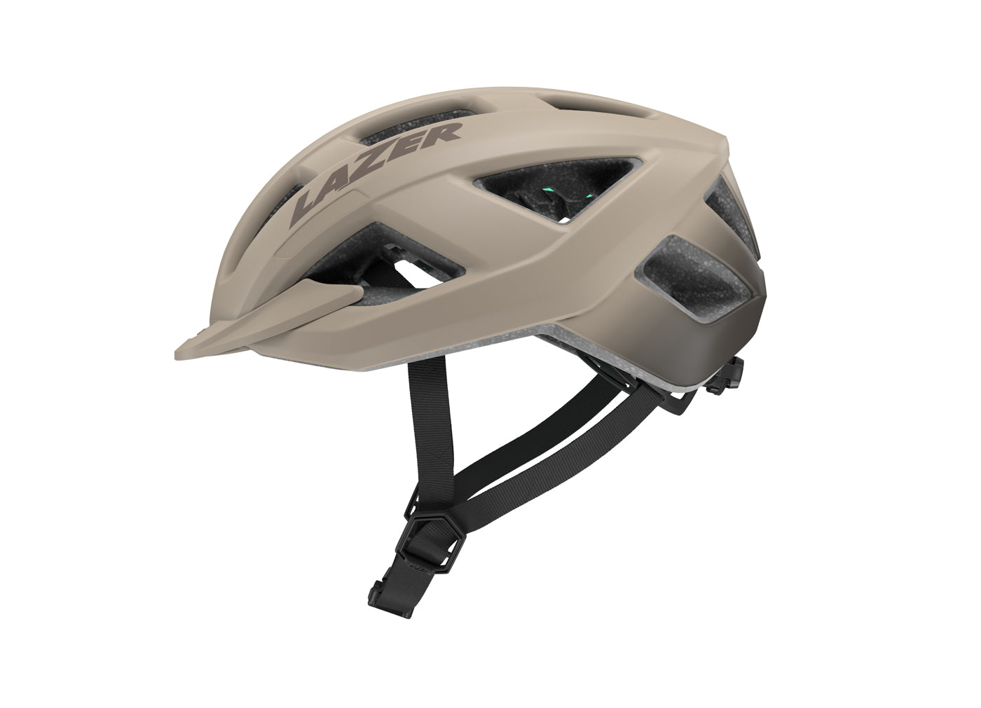 Lazer Cerro KinetiCore MTB fietshelm taupe