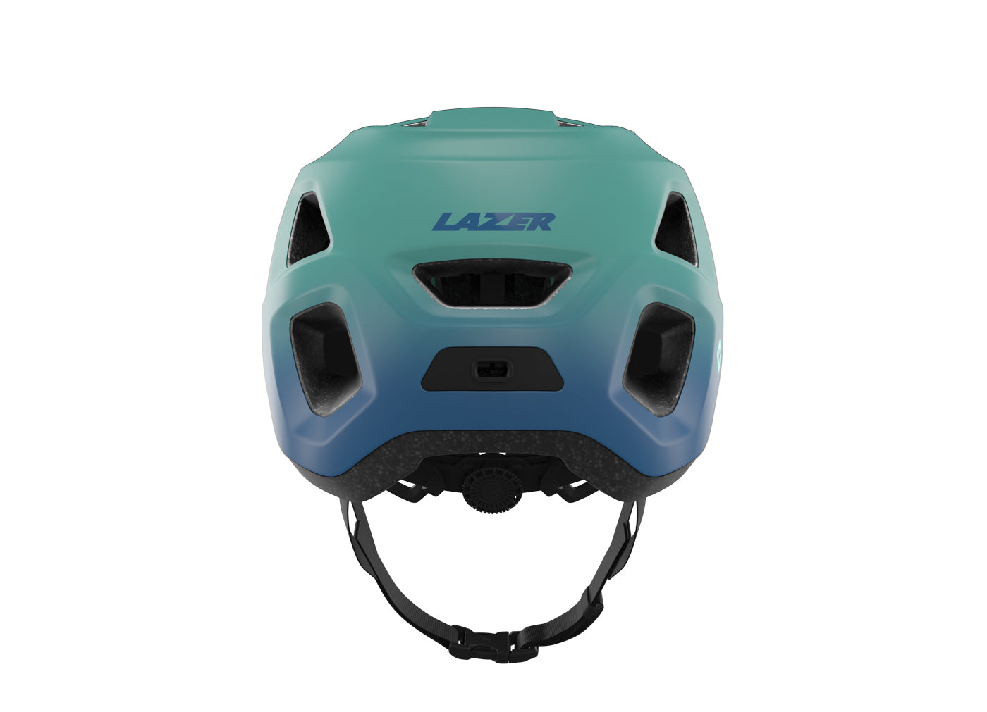 Lazer Finch KinetiCore MTB fietshelm groen/blauw