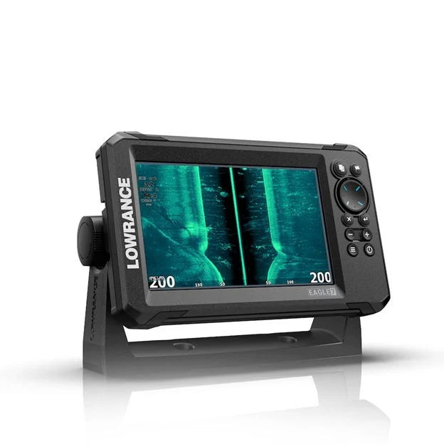 Lowrance Eagle 7 met SplitShot HD transducer fish finder/kaartplotter