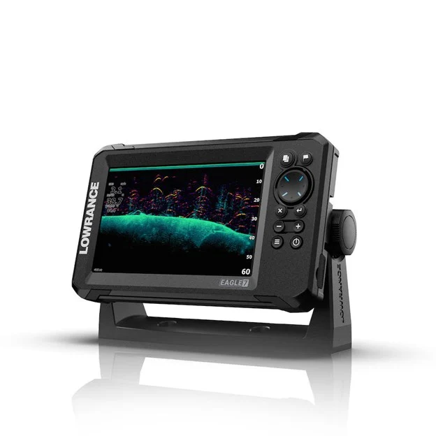 Lowrance Eagle 7 met SplitShot HD transducer fish finder/kaartplotter