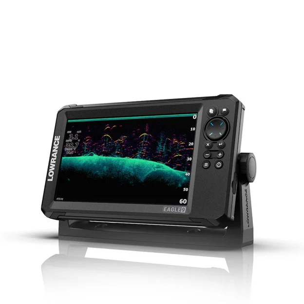 Lowrance Eagle 9 met 50/200 HDI transducer fish finder/kaartplotter