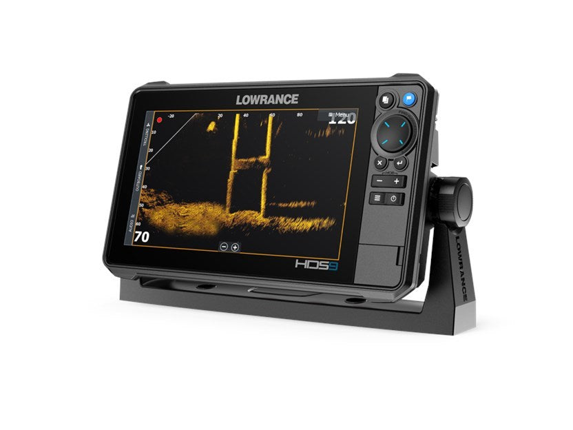 Lowrance HDS Pro 9 met Active Imaging HD 3-in-1 transducer