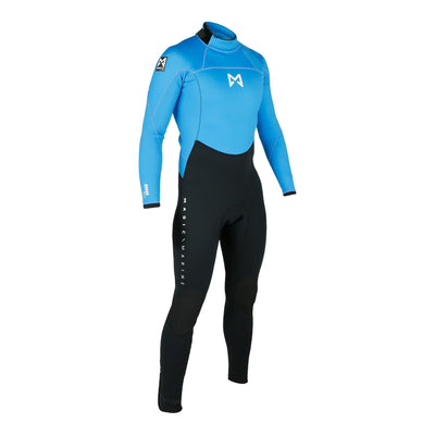 Magic Marine Brand Fullsuit 3/2 mm wetsuit blauw junior