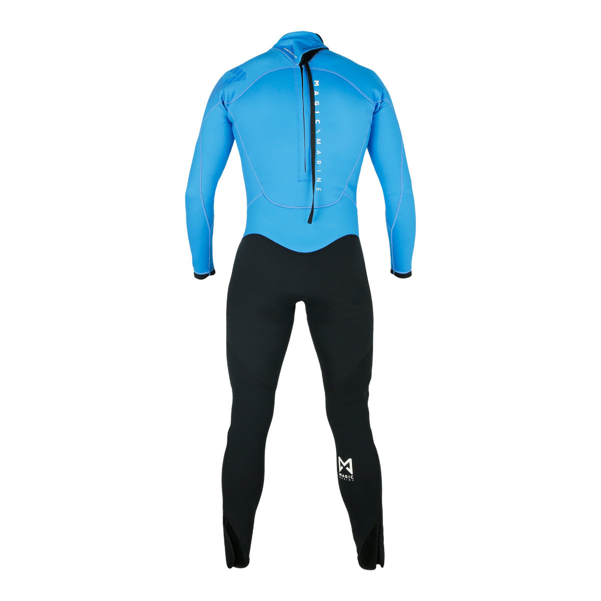 Magic Marine Brand Fullsuit 3/2 mm wetsuit blauw unisex