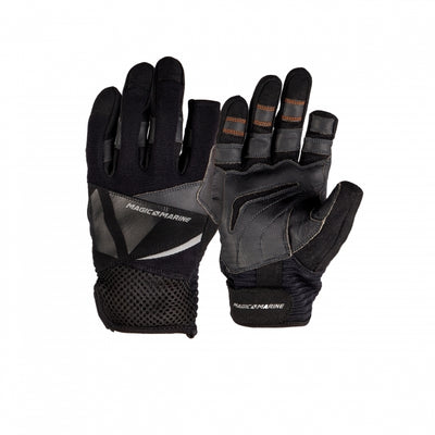 Magic Marine Brand Gloves F/F zeilhandschoenen zwart
