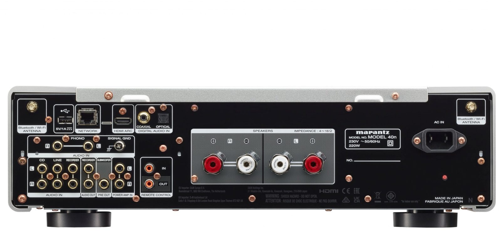 Marantz Model40/N1SG zilvergoud versterker