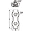 Marinetech Staaldraadklem Duplex 6mm