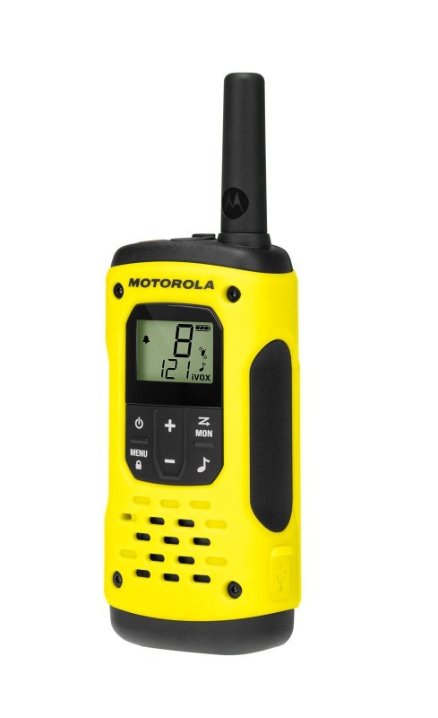 Motorola Talkabout T92H20 portofoonset geel/zwart