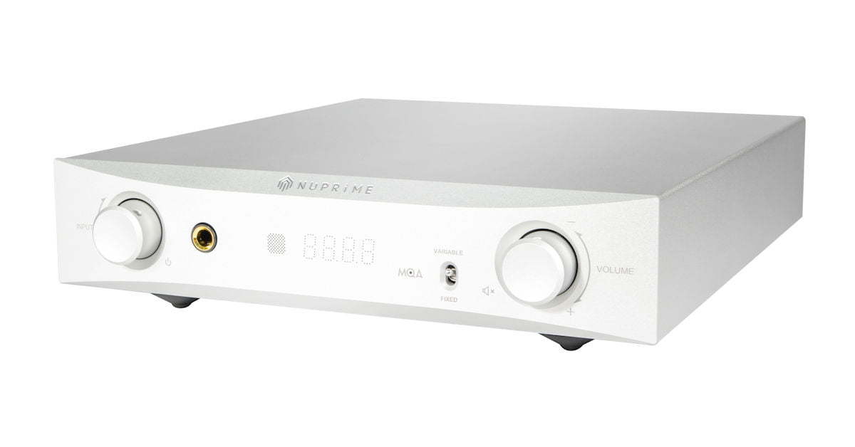 NuPrime DAC-9X 6 Digitale & 1 Analoge input / RCA/XLR output