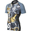 Odlo Bike standup collar fietsshirt korte mouwen zwart heren