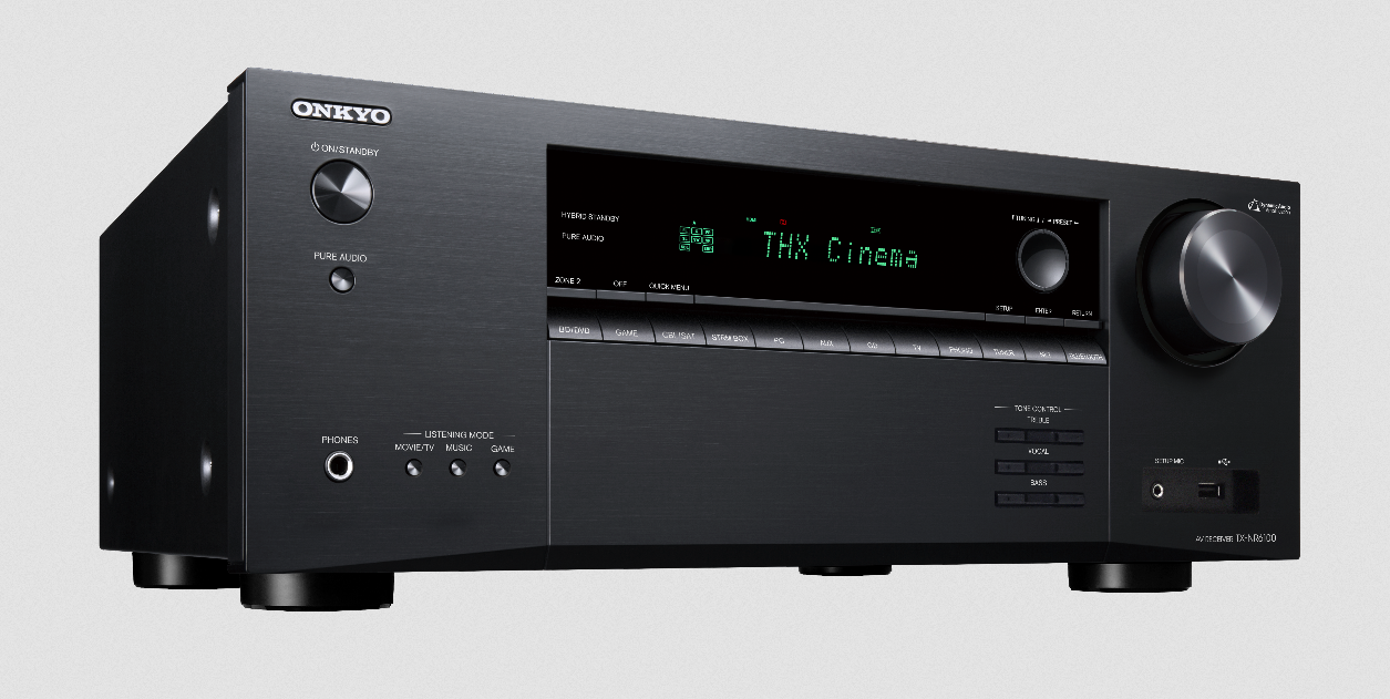 Onkyo TX-NR6100B surround receiver, werkt ook met Sonos