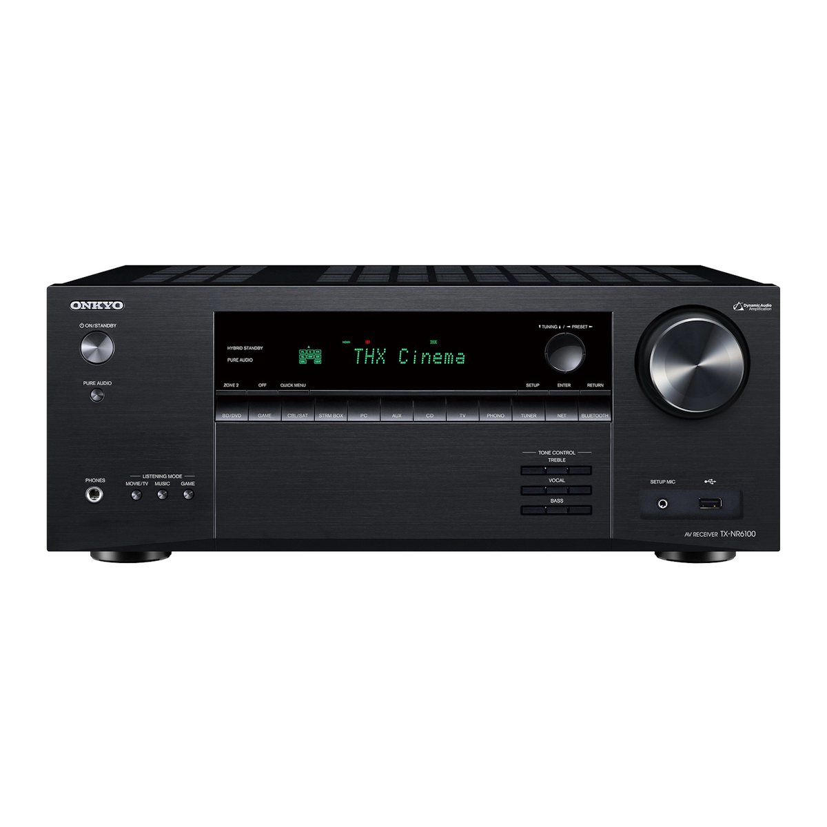 Onkyo TX-NR6100B surround receiver, werkt ook met Sonos