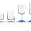 Palm Scheepsservies Marc Newson Whiskyglazen set 6 stuks blauw