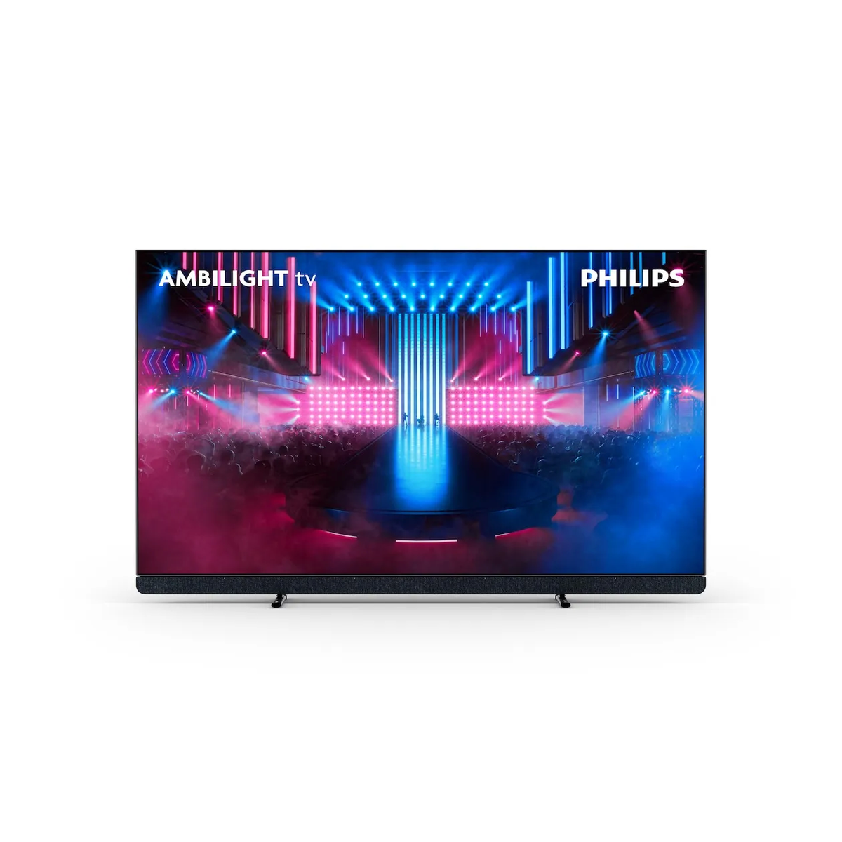 Philips 55OLED909/12 OLED Smart Televisie met Bowers en Wilkens soundbar ingebouwd