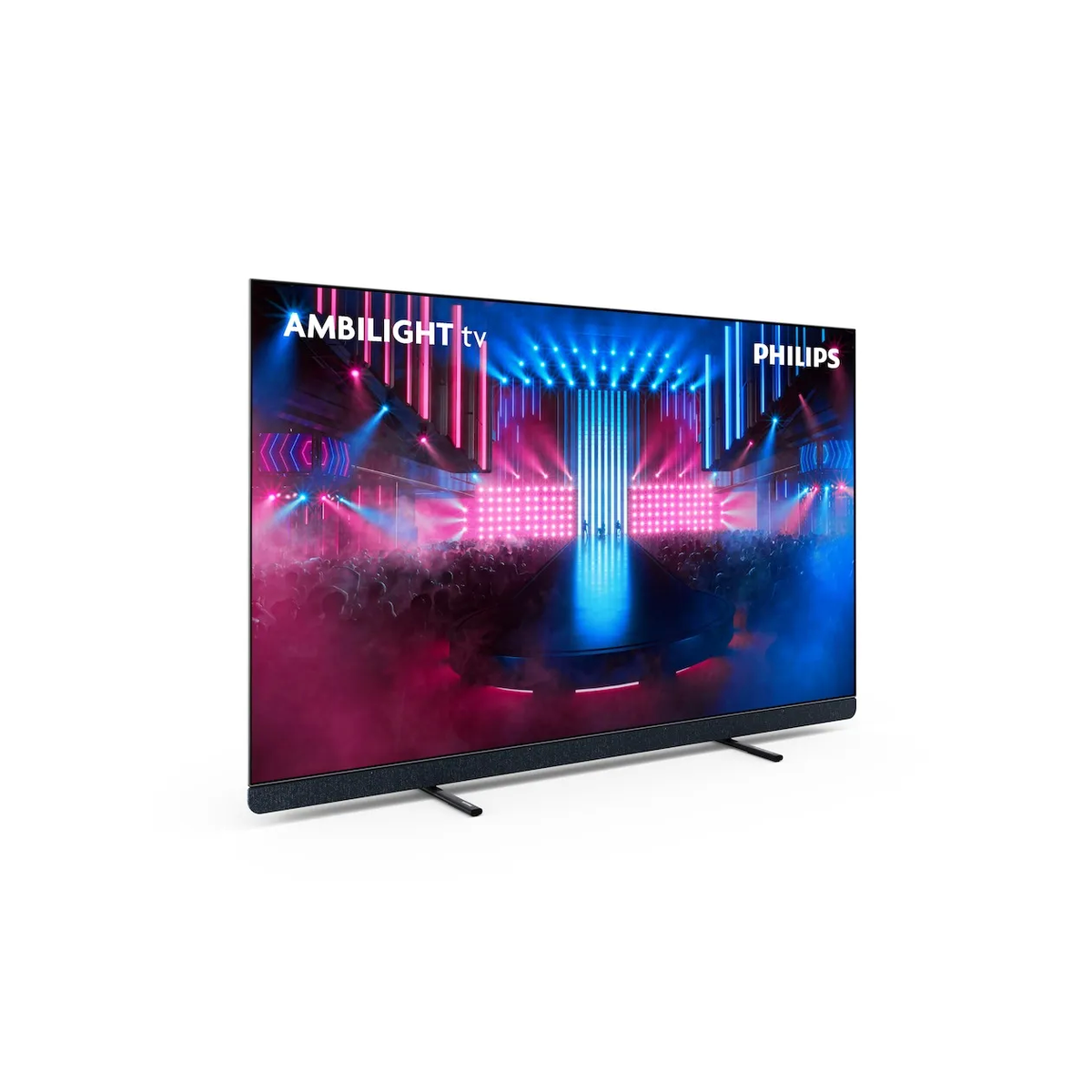 Philips 55OLED909/12 OLED Smart Televisie met Bowers en Wilkens soundbar ingebouwd