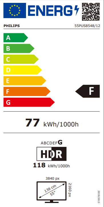 Philips 55PUS8548/12 Smart Televisie