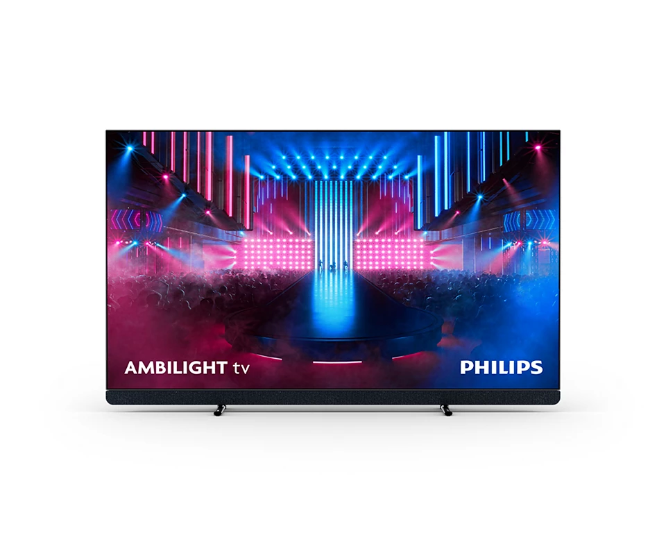 Philips 77OLED909/12 OLED Smart Televisie met Bowers en Wilkens soundbar ingebouwd