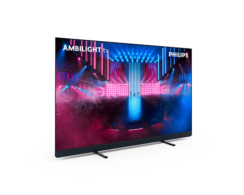 Philips 77OLED909/12 OLED Smart Televisie met Bowers en Wilkens soundbar ingebouwd