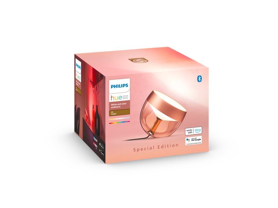 Philips Hue Iris koperkleur special edition