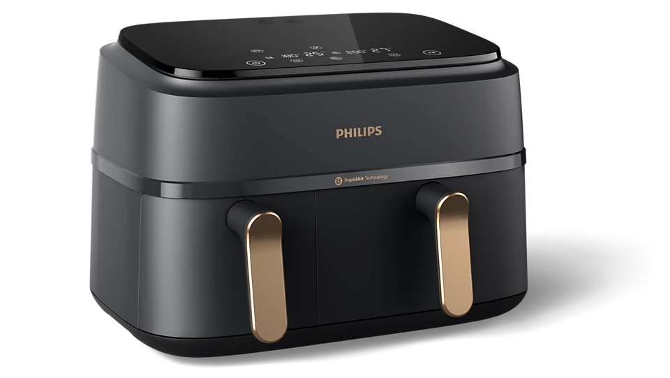 Philips NA352/00 dubbele basket Airfryer