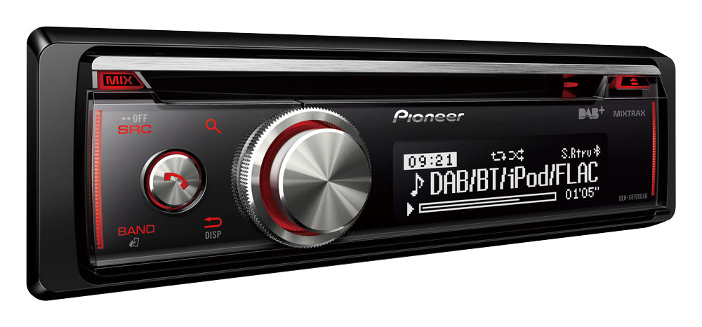 Pioneer DEH-X8700DABAN Autoradio met CD-speler