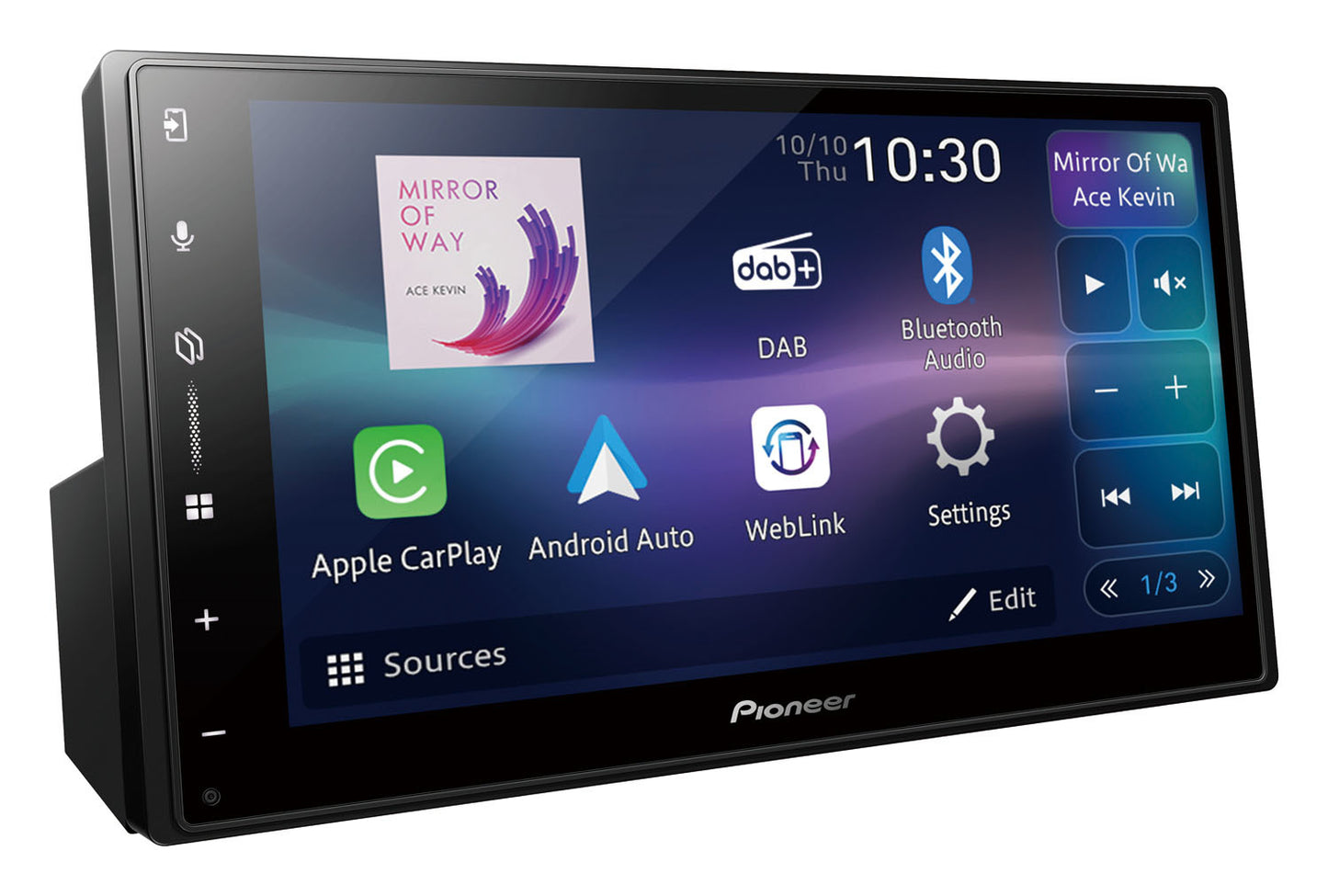 Pioneer SPH-DA77DAB Autoradio met DAB+ tuner