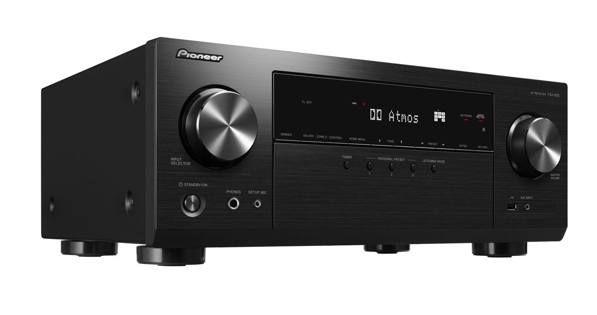 Pioneer VSX-935B surround receiver, werkt ook met Sonos