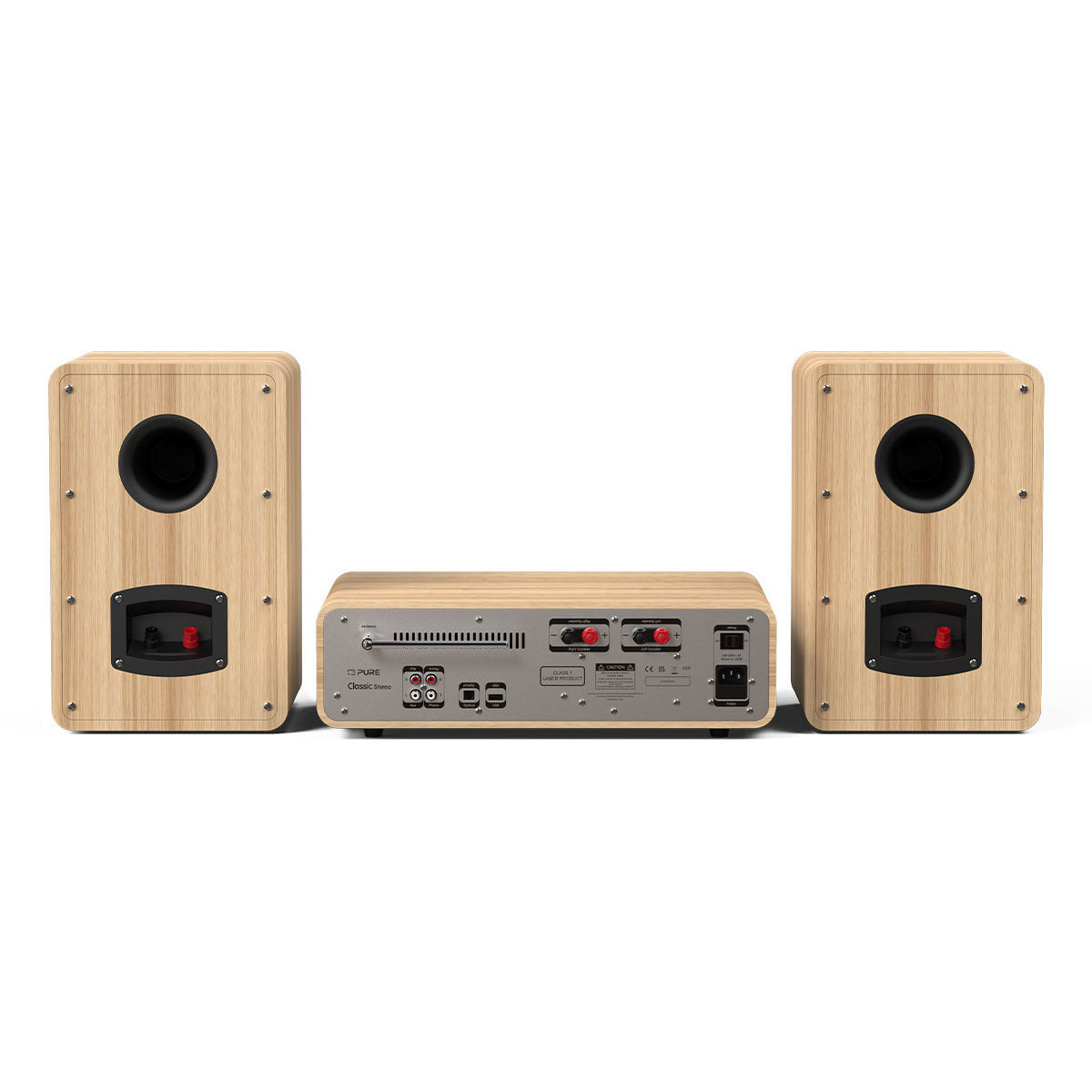 Pure ClassicStereo Cottonwit Micro Set met speakers