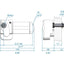 Roca Ruitenwissermotor W12 66 mm wand