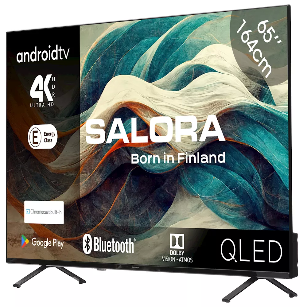 Salora 65QLED320 smart televisie