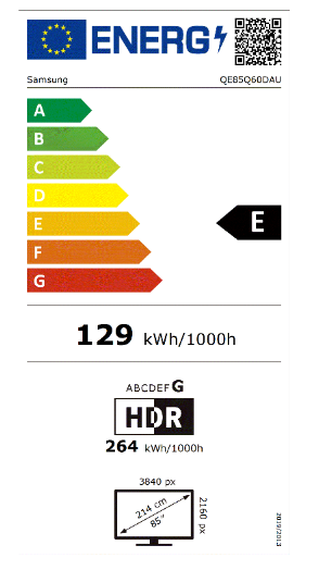 Samsung QE85Q60DAUXXN Grootscherm Smart Televisie