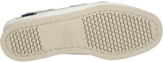 Sebago Docksides Portland bootschoenen wit dames