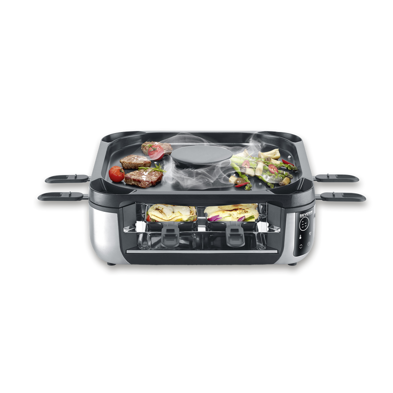 Severin RG2379 Rookvrije Raclette Grillplaat