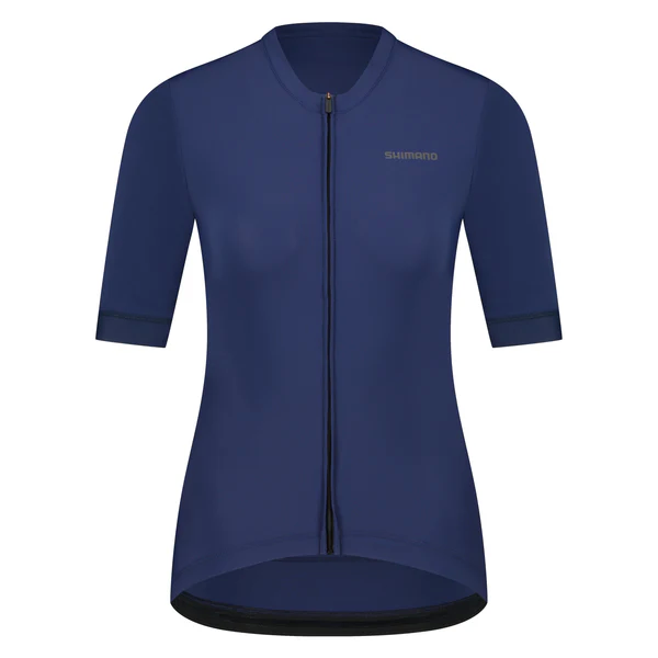 Shimano Futuro W fietsshirt korte mouwen blauw dames