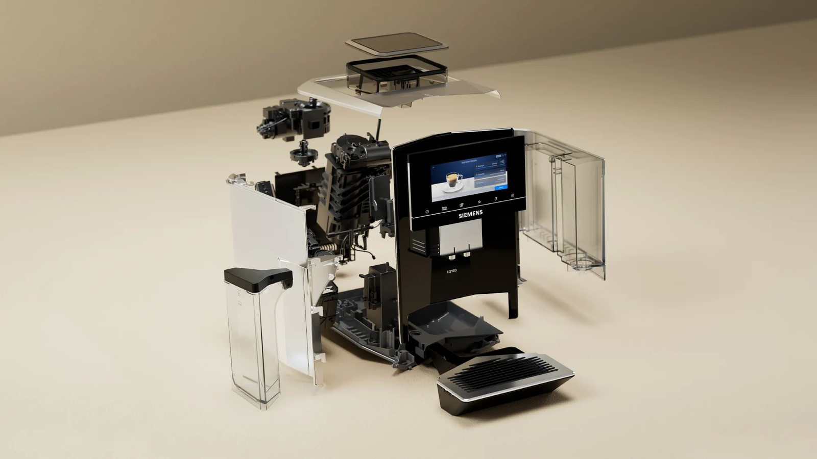 Siemens TQ905R09 volautomatische espressomachine