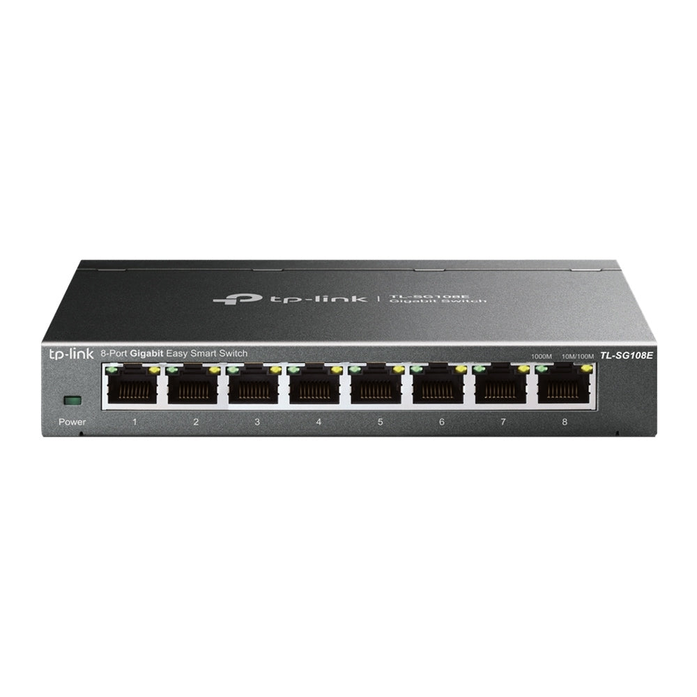 TP-Link TL-SG108E Netwerk 8-Port Smart Switch