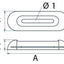 Talamex Magnesium anode 0.35 kg opschroefbaar 200x65x35 mm