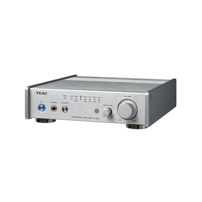 Teac AI-303 zilver Compacte Stereo Versterker met USB DAC