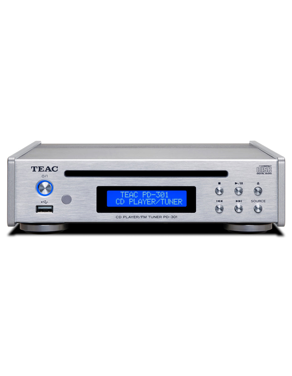 Teac PD-301DAB-X zilver CD Player/DAB+/FM