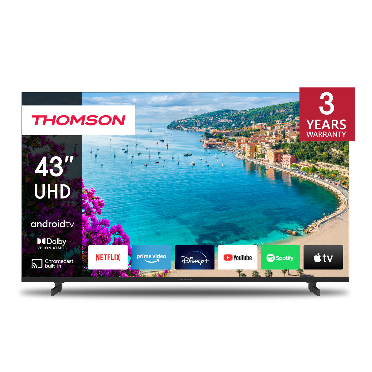 Thomson 43UA5S13 Ultra HD Smart Televisie