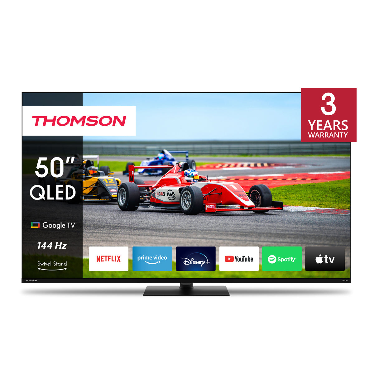 Thomson 50QG7C14 QLED Pro scherm met Google smart TV