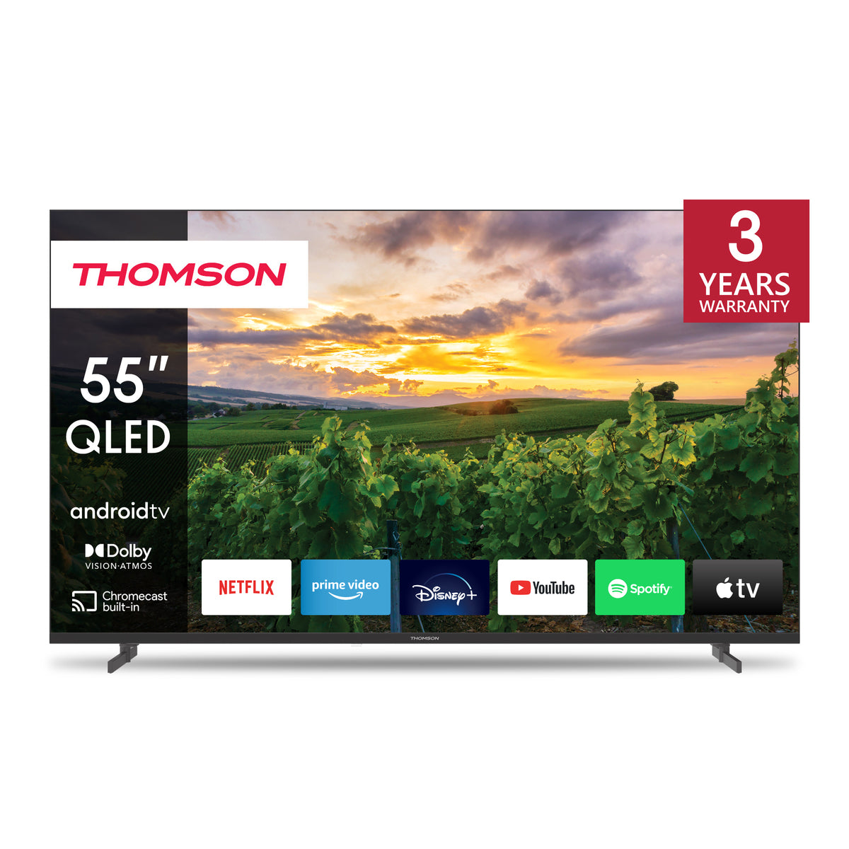 Thomson 55QA2S13 Q-Led Ultra HD Smart Televisie