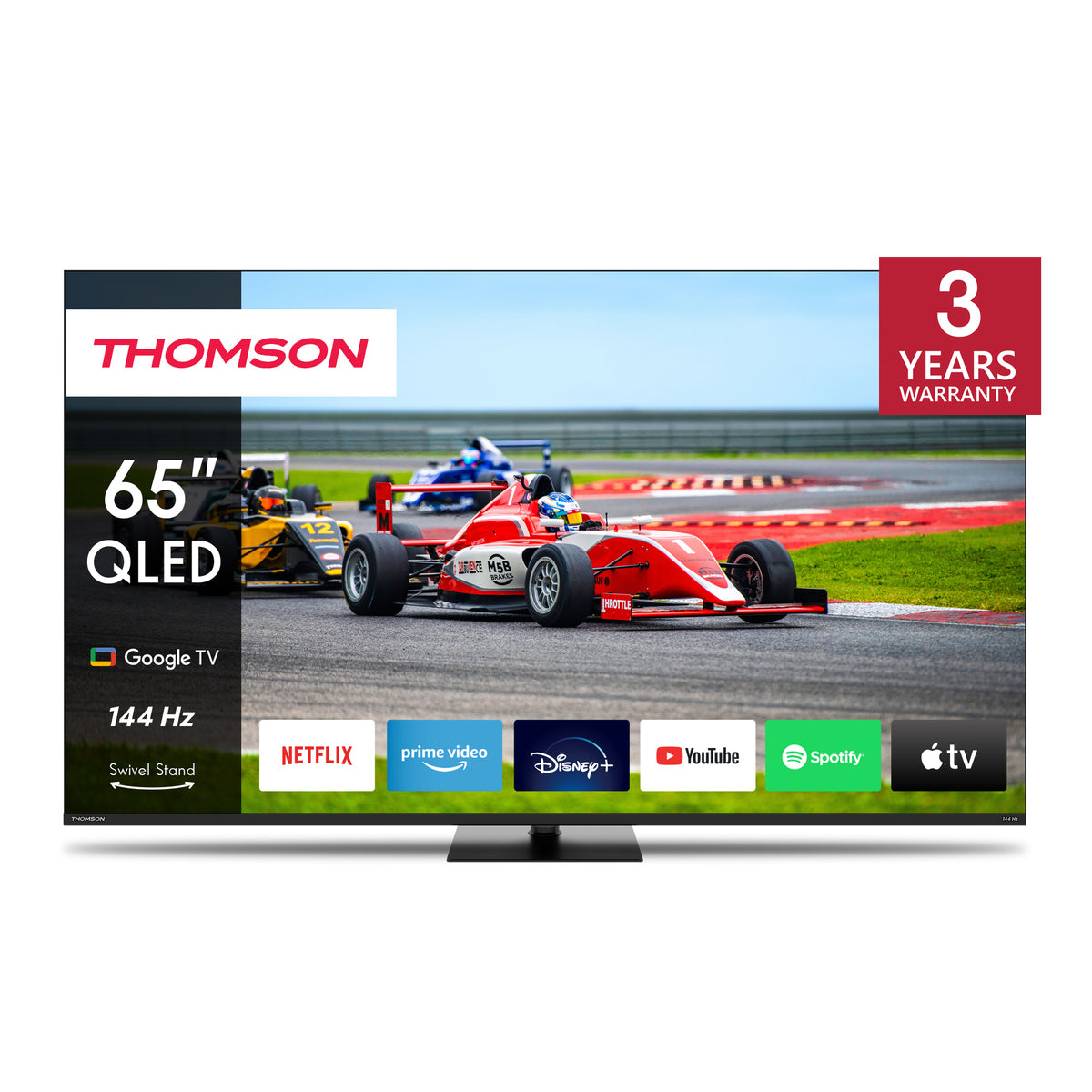 Thomson 65QG7C14 QLED Pro scherm met Google smart TV